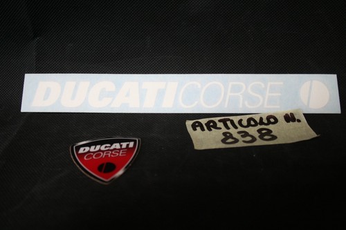 Adesivo ducati corse decal - "ducati,