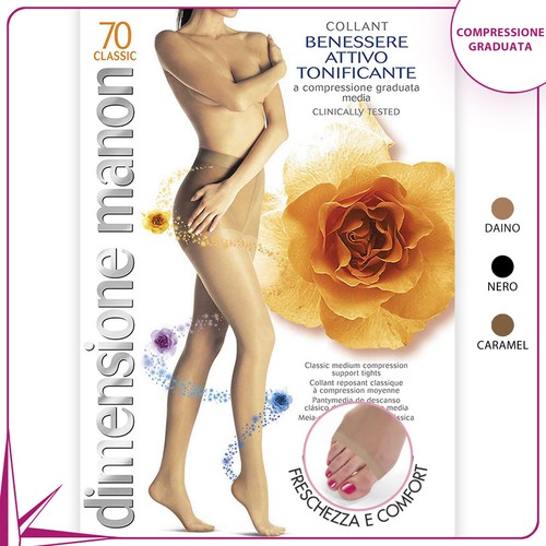 Collant compressione graduata