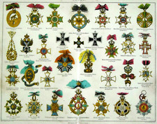 1897 OLD MAPPA GEOGR.:ORDINI