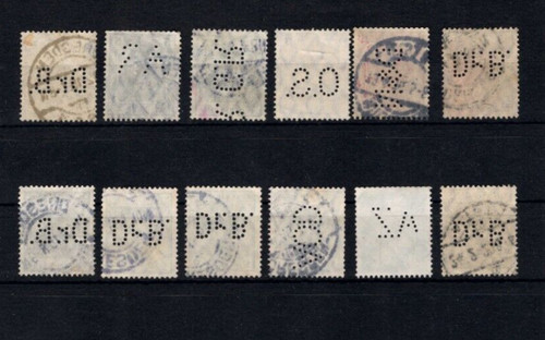 Impero 12 francobolli - 12,