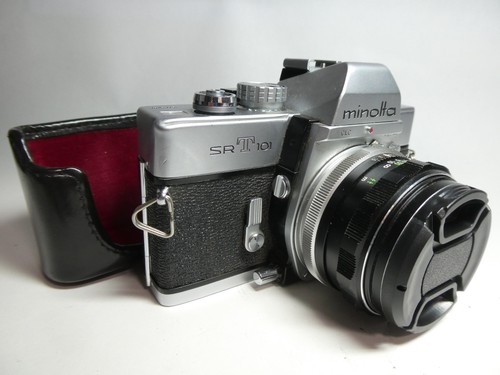 Minolta srt101 fotocamera - minolta,