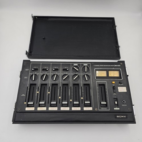Sony 650 mixer microfono - mixer,