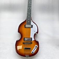 Hofner 500/1 Basso Elettrico Vintage a Forma di Violino Sunburst Cromato Hardware 22Fret