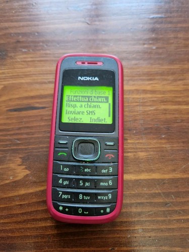 Cellulare nokia 1200 rosso - nokia,
