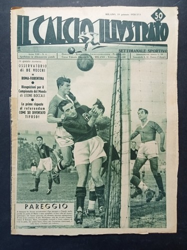 Rivista calcio illustrato - il,