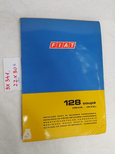 Fiat 128 coupe catalogo - fiat,