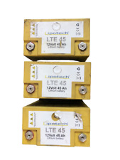 BATTERIE BATTERIA 12V 45AH AL LITIO LIPOTECH X3