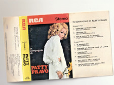 PATTY PRAVO-IN COMPAGNIA DI PATTY PRAVO 4 RARA MUSICASSETTA 70