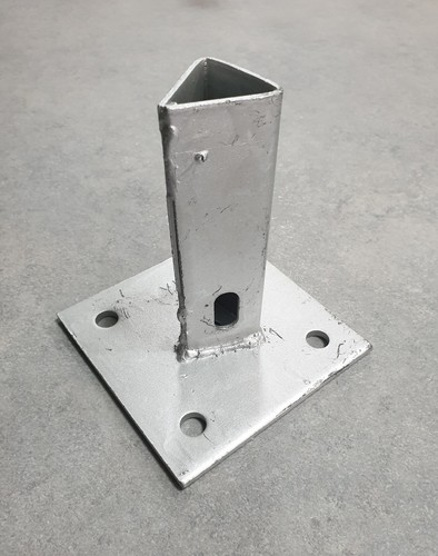 Supporto metallico per paletto - supporto,