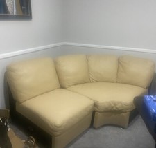 Natuzzi Leather Sectional