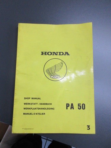 Honda camino pa50 manuale - honda,
