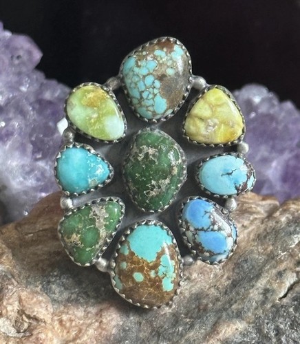Anello sonoran turchese - anello,