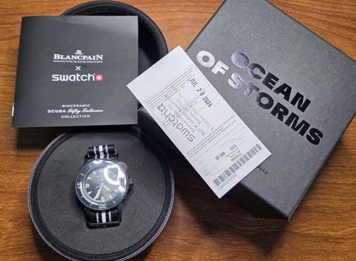 Blancpain swatch scuba - swatch, fifty