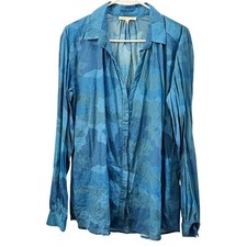 Top camicia donna Maje blu