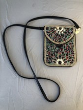 Borsa a tracolla con perline