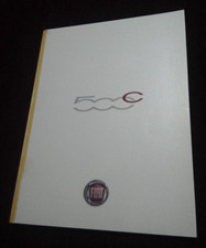 Brochure volume FIAT 500 C CABRIOLET - Anno 2009