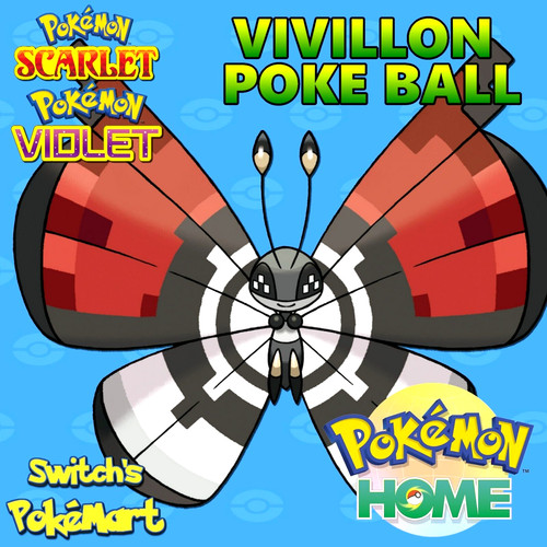 Vivillon pokeball evento - ✨,