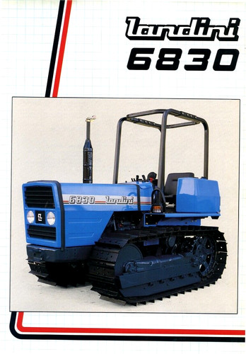 Landini cingolato 6830 - ", "