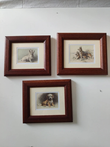 Tre quadri piccoli - , con