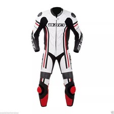 TUTA MOTO UOMO AXO VERA PELLE BOVINA 1 o 2 PEZZI TUTA MOTO BIKER PELLE