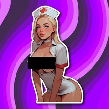 Adesivo Hot Anime Ragazza