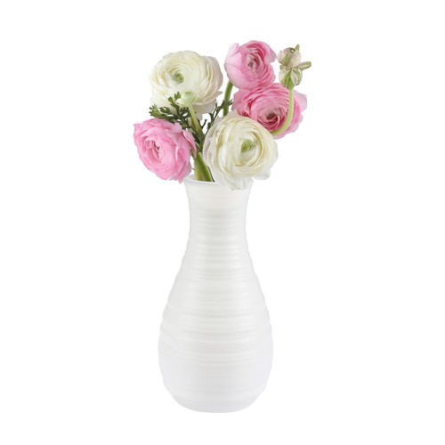 Vaso fiori plastica - fiori,