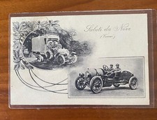 Saluti da NOVE-Vicenza-auto militari,fp,vg 1918