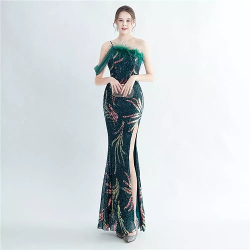 Vestito abito elegante lungo - vestito,
