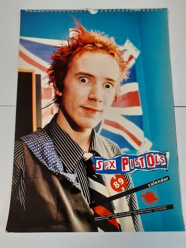 Sex pistols calendario - pistols, raro