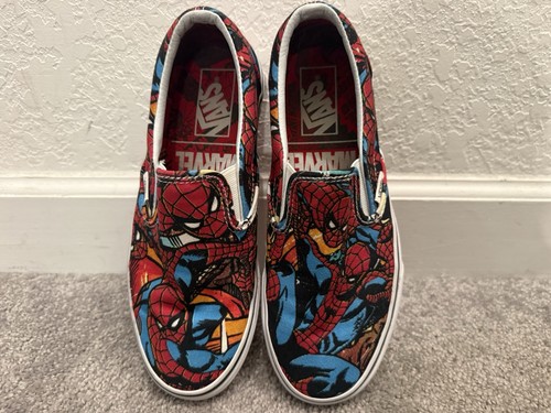 Vans spiderman slip marvel - vans, slip-on