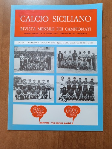 Calcio siciliano 1976 natale - calcio,