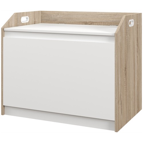 Homcom cassapanca legno con - homcom,
