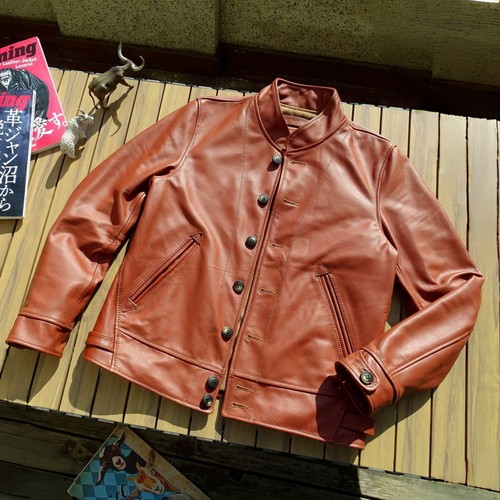 Giacca pelle bovina - , stile