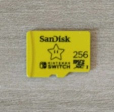 Micro SD Sandisk Nintendo Switch 256GB 1TB Classe 10