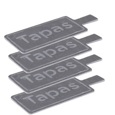 Set Di 4 Piatti In Ardesia Per