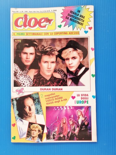 Rare cioe 1987 duran - cioe, 28-1987