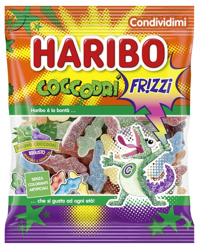 Haribo coccodri frizzi - coccodri,