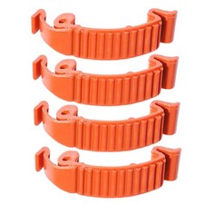 Fibbia clip a scatto coperchio cilindro superiore lunga durata 5 pezzi per motos