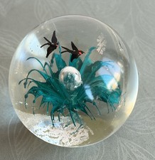 FERMACARTE A SFERA  IN VETRO