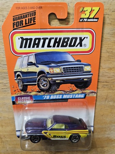 Matchbox boss mustang - boss,