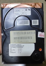 Hard Disk 40mb IBM WDA-L40 IDE PATA 286 386 Ms-Dos PC AT Vintage HDD