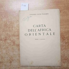 CARTA DELL'AFRICA ORIENTALE