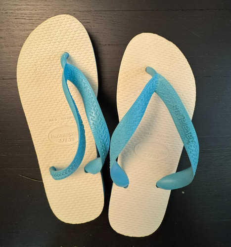 Infradito havaianas aqua con - havaianas,