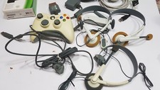 lotto accessori per xbox 360 non testati telecamera cavi controller