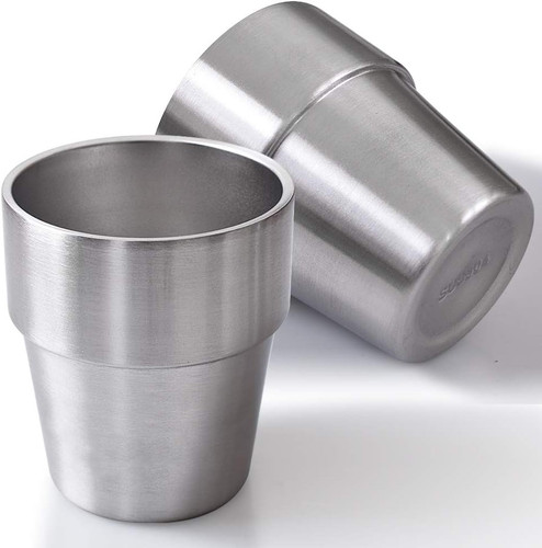 Bicchieri acciaio inox - bicchieri, 290