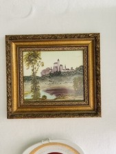 Quadro dipinto a mano Castello