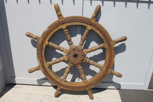 Antico timone legno per - antico, in