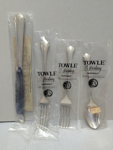 Chippendale towle argento - by,