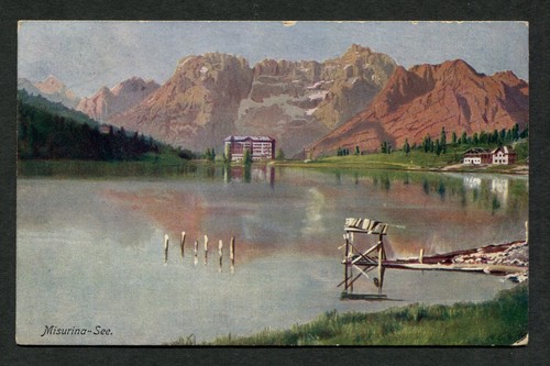A714 cartolina misurina see - a714,