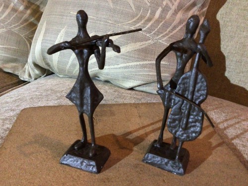 Scultura bronzo metallo